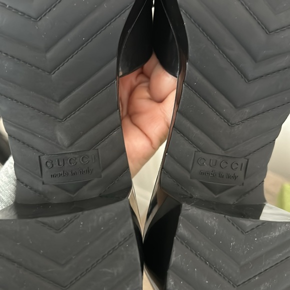 Gucci Rubber Slide Mules - Picture 8 of 8